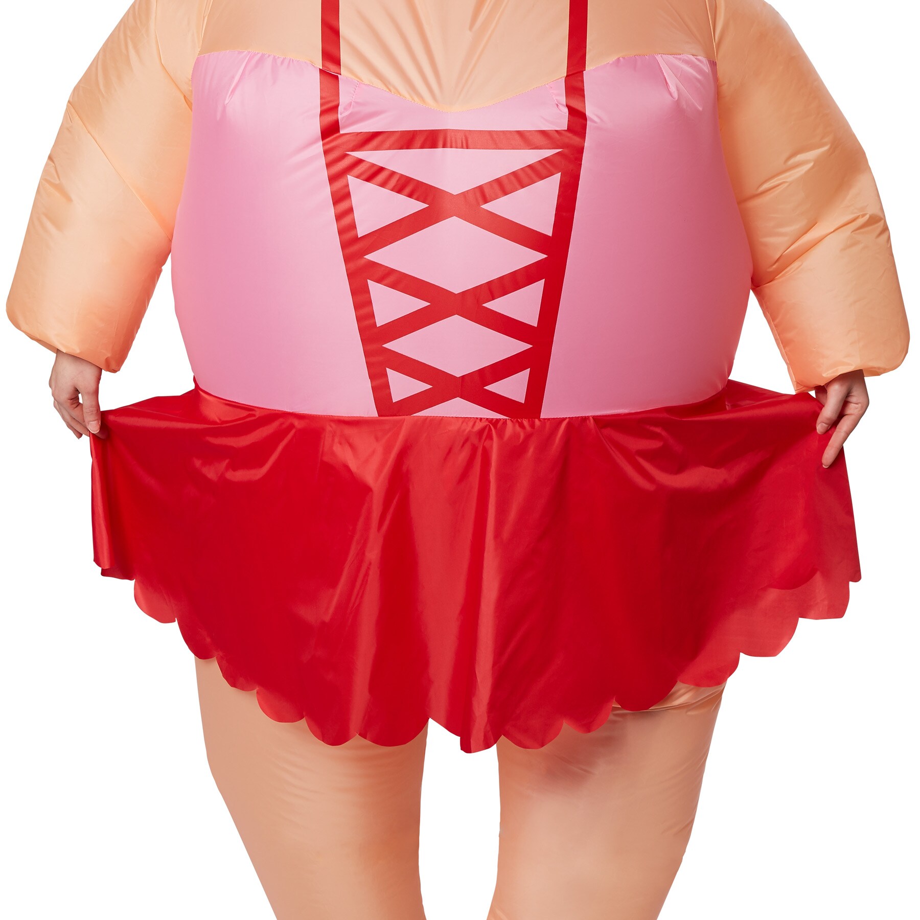 tectake® Selbstaufblasbares Kostüm Ballerina