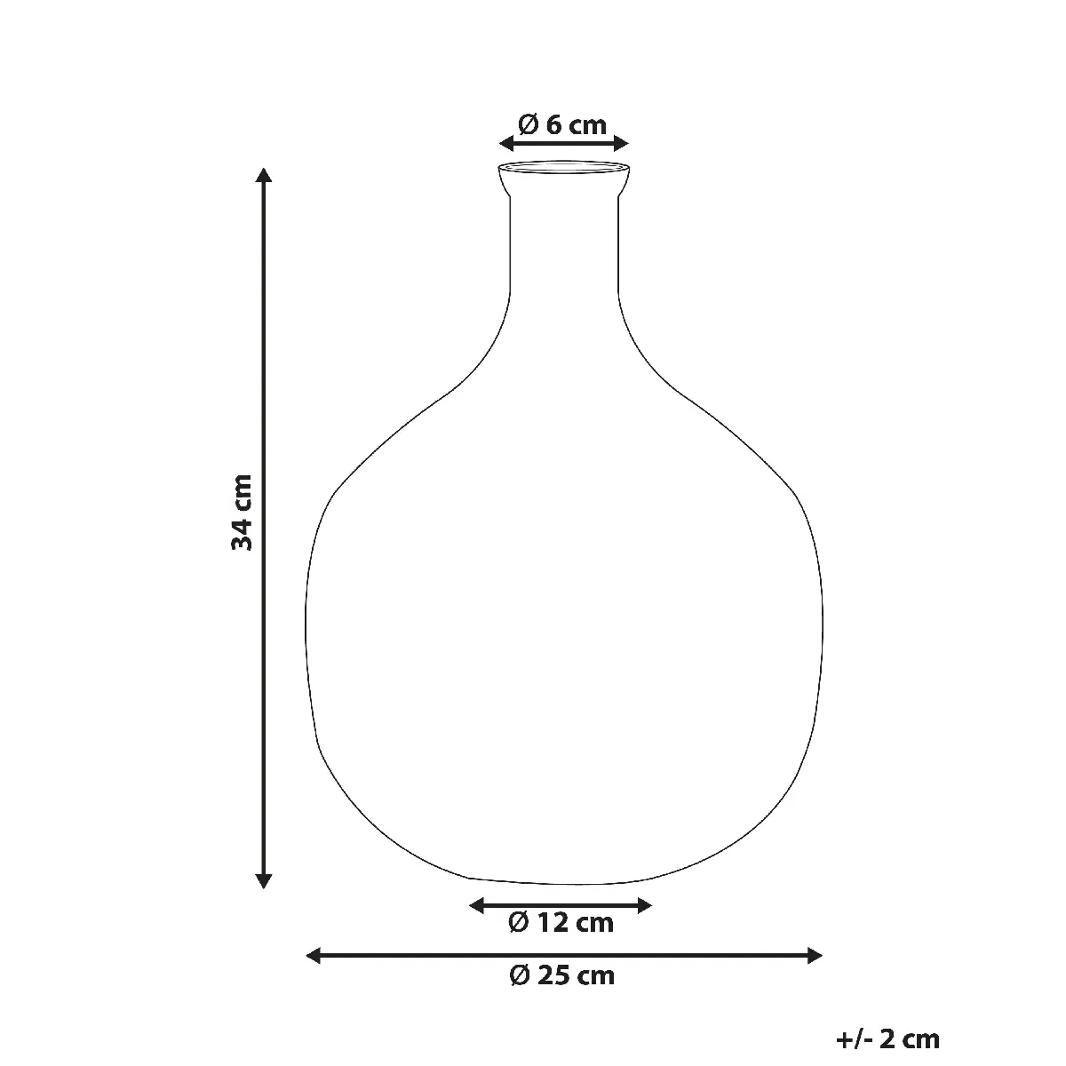 BELIANI Vase RAZALA