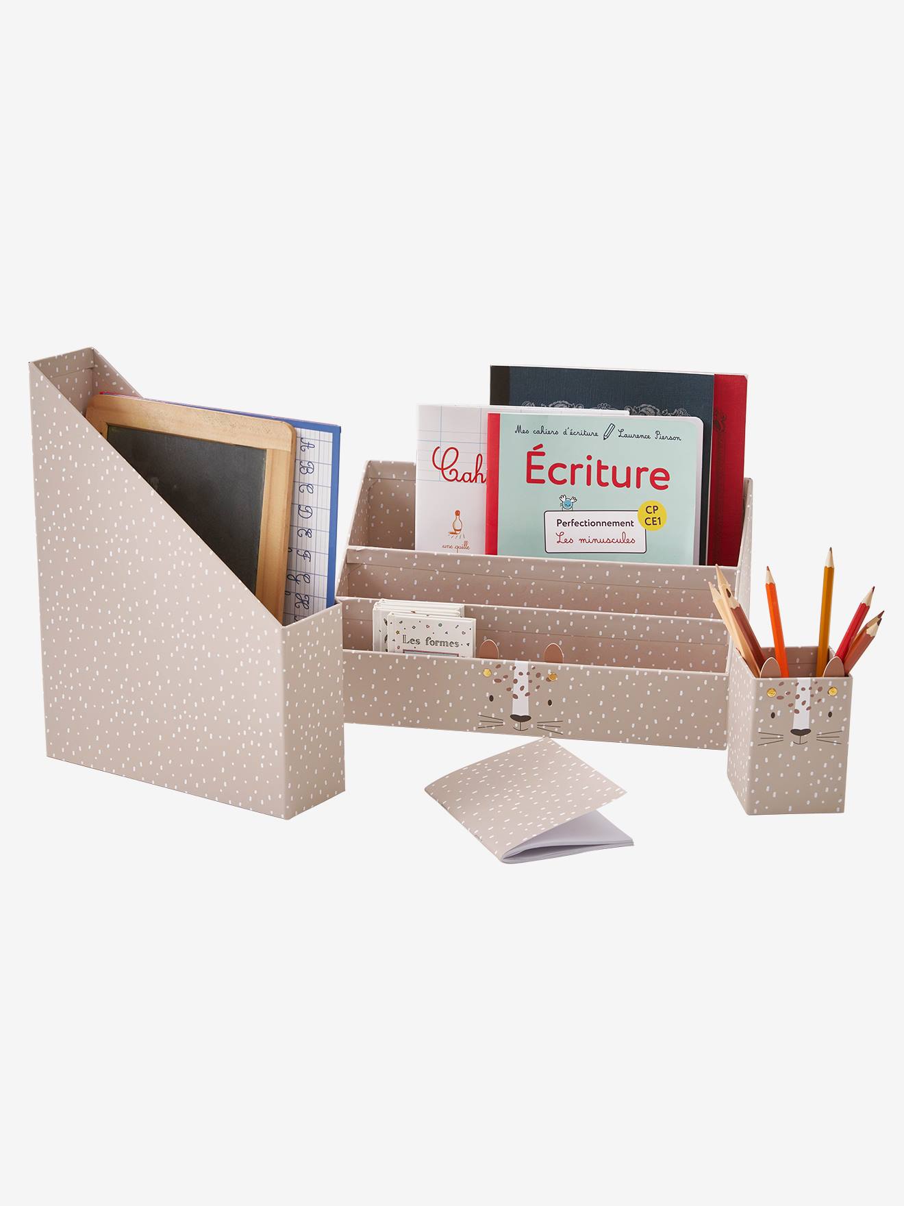 Conjunto organizador de mesa de maquiagem 