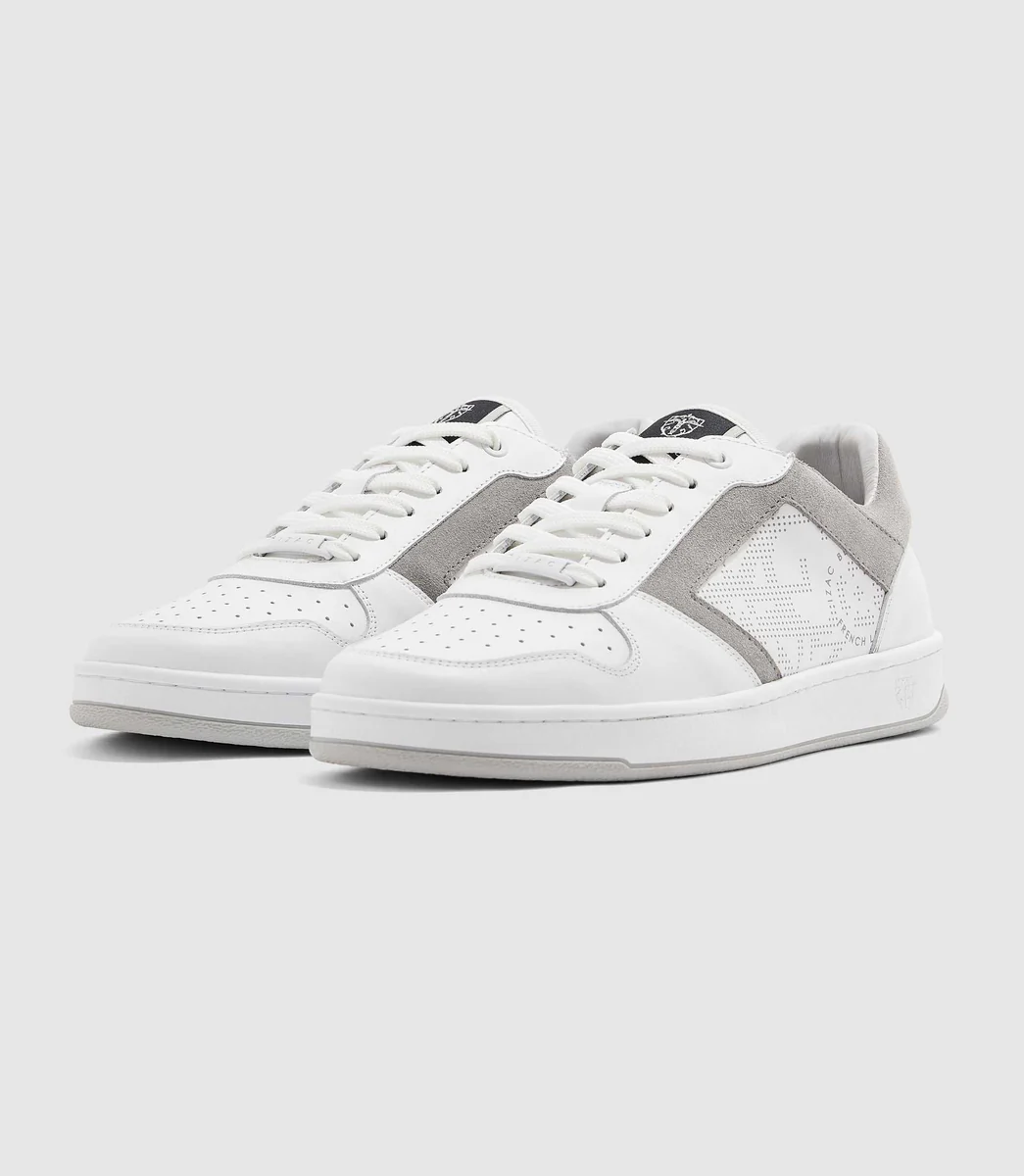 Sneakers blanches et grises 