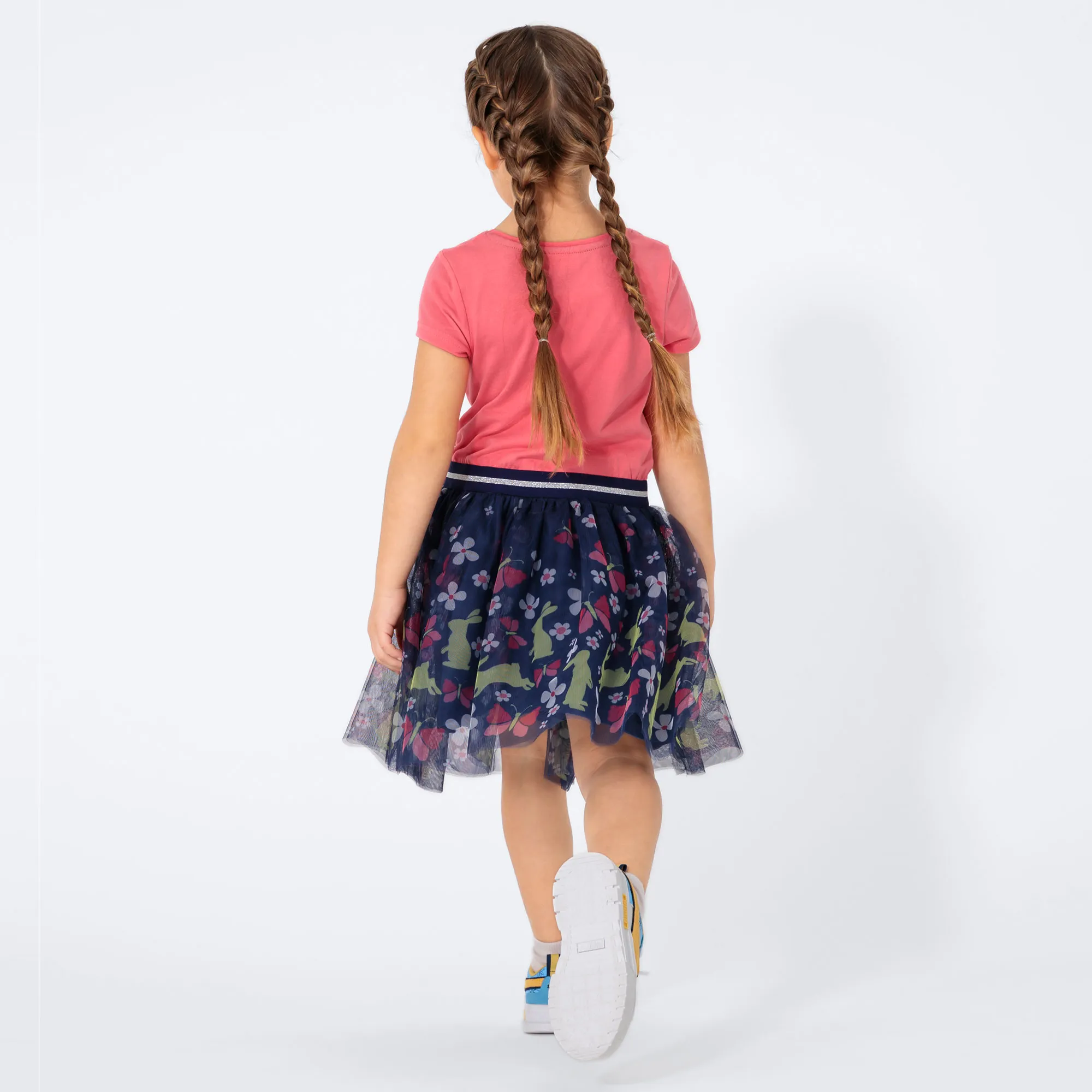 Mädchen-Kleid mit hübschem Rock