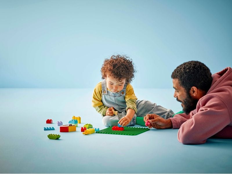 LEGO® DUPLO® Bauplatte in Grün 10460 Bauspielzeug zum Bauen, Spielen und Ausstellen