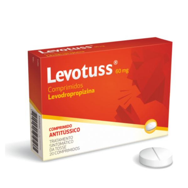 Levotuss Tosse 60mg 20 Comprimidos