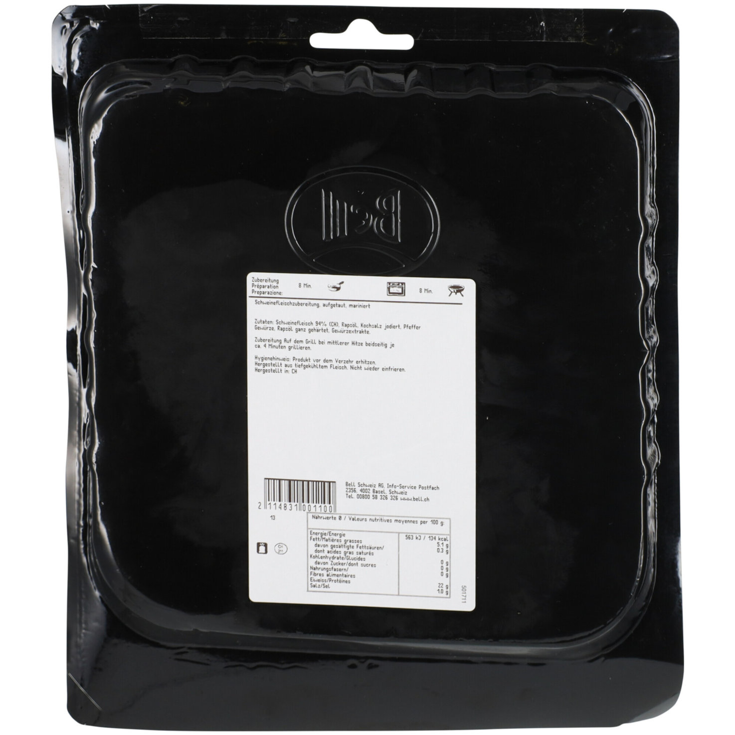 Bell Schweinspfeffersteak 600g