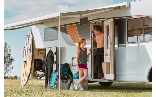 Thule Omnistor 8000 Wandmarkise eloxiert