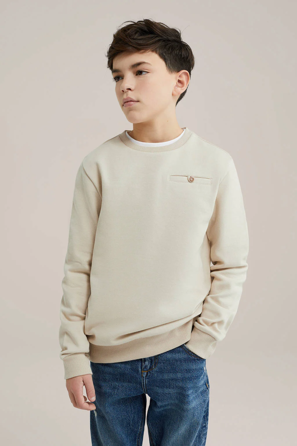 WE Fashion sweater beige
