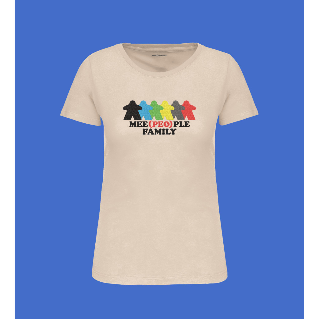 Tee shirt Femme – Family – Light Sand - M