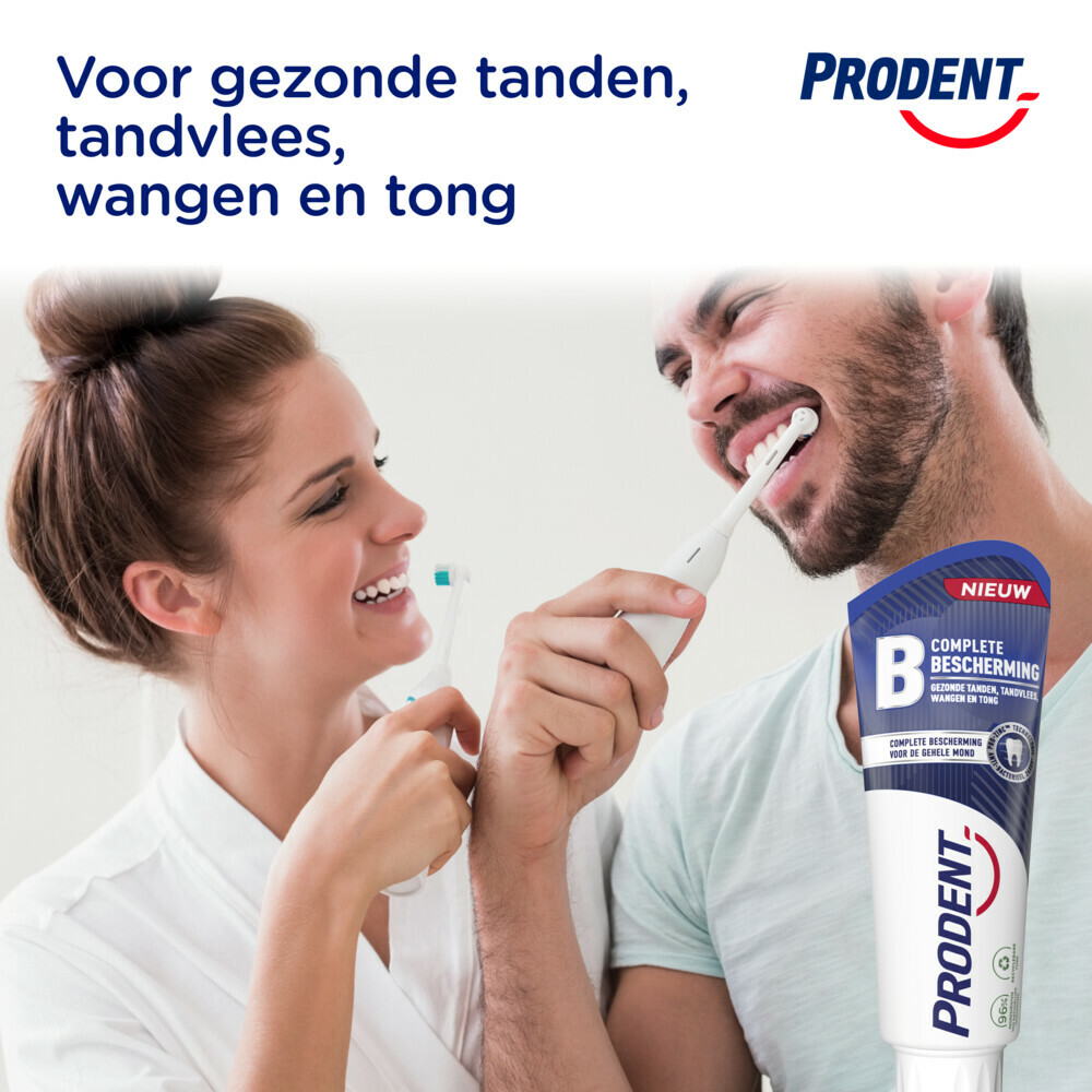 12x Prodent Tandpasta Complete Bescherming75 ml