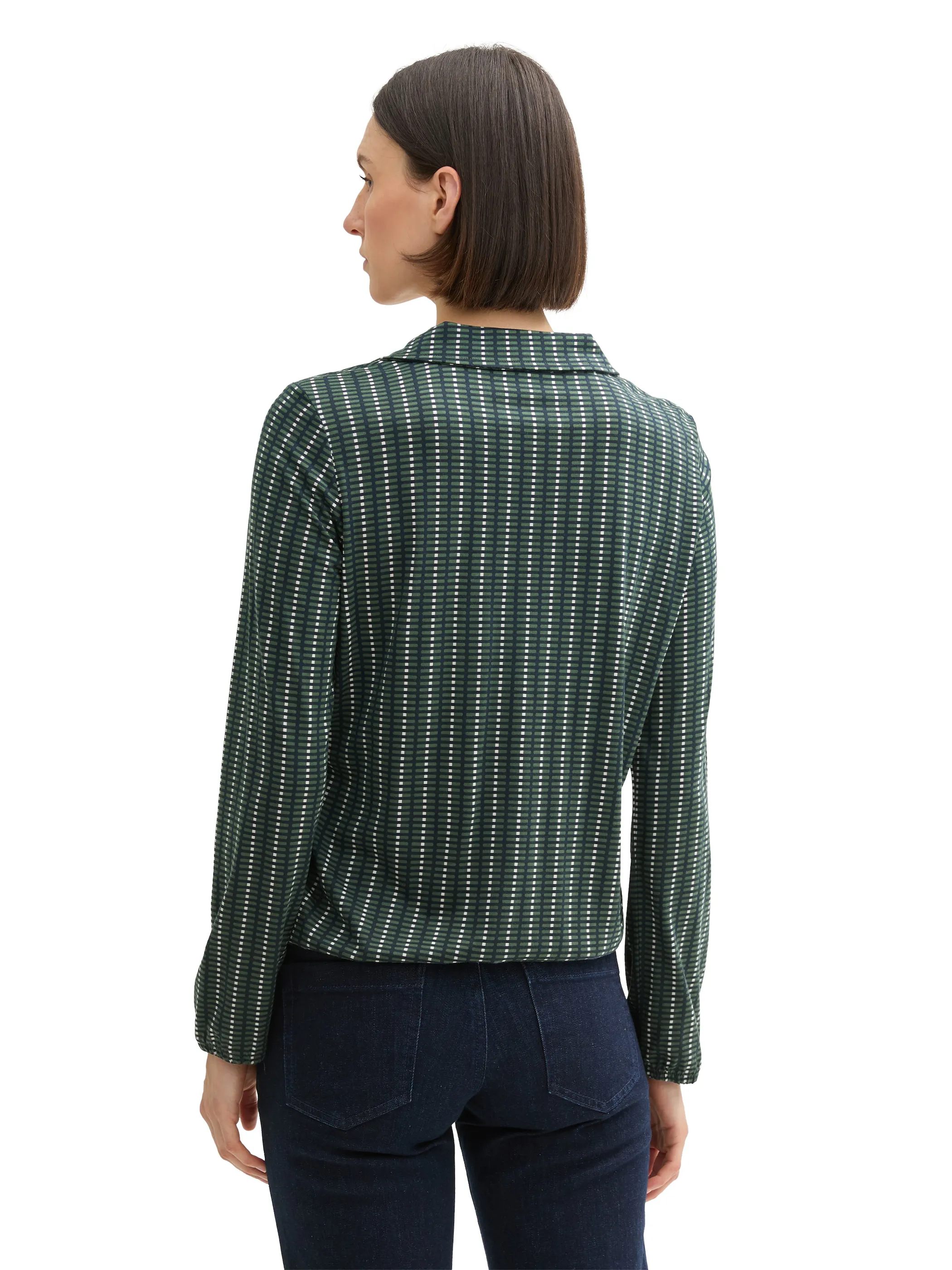 Damen Schlupfshirt mit Alloverprint
