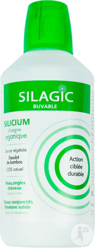Silagic Silicium Organique Source Végétale Flacon 1l