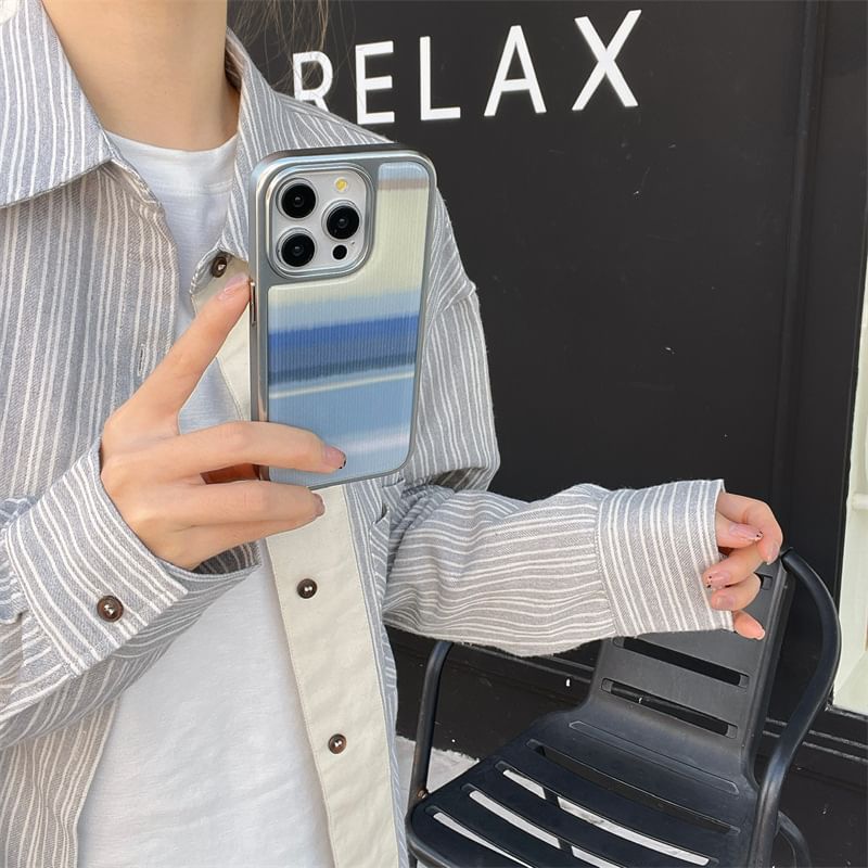 Fonekase - Gradient telefoonhoesje - Apple iPhone 16 Pro Max / 16 Pro / 16 Plus / 16 / 15 Pro Max / 15 Pro / 15 Plus / 15 / 14 Pro Max / 14 Pro / 14 Plus / 14 / SE / 13 Pro Max / 13 Pro / 13