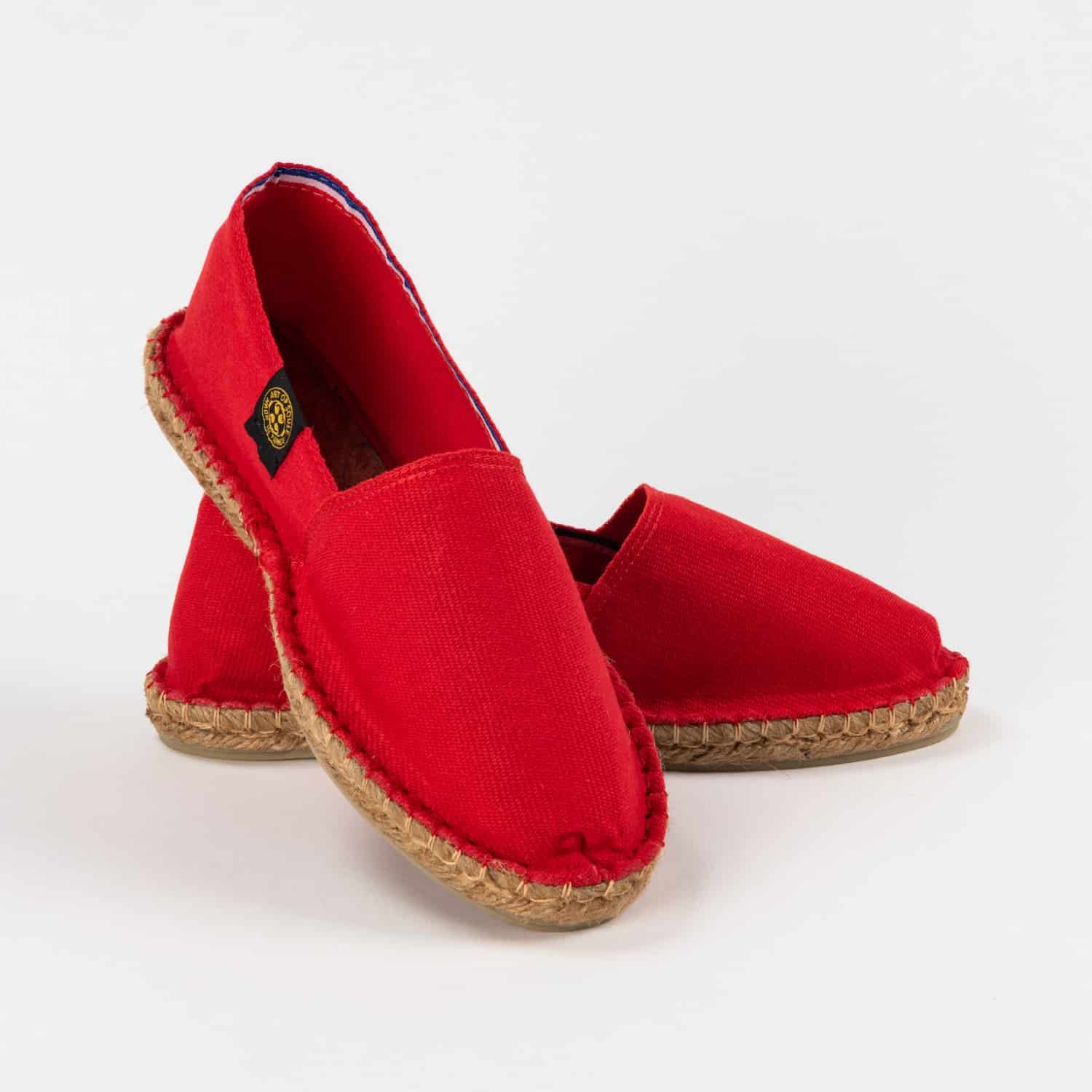 CLASSIQUE - Espadrilles unies | Rouge