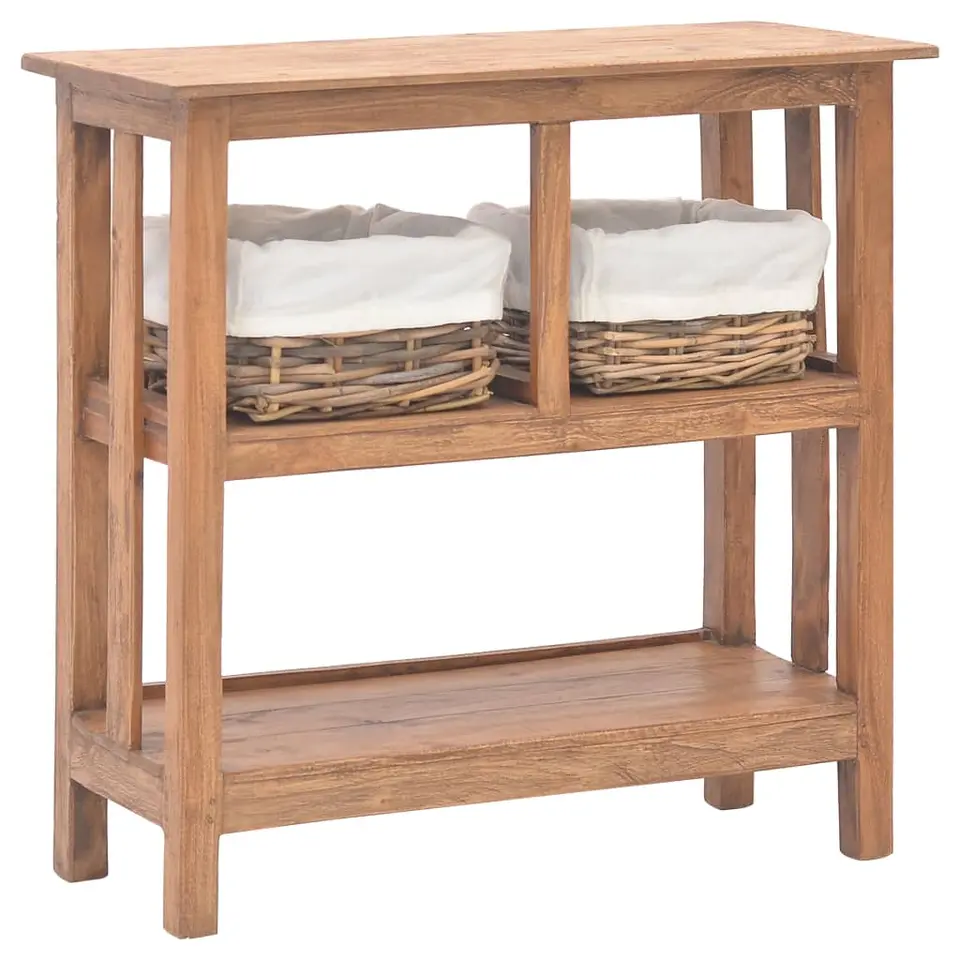 vidaXL - Wandtafel - Bruin - Hout