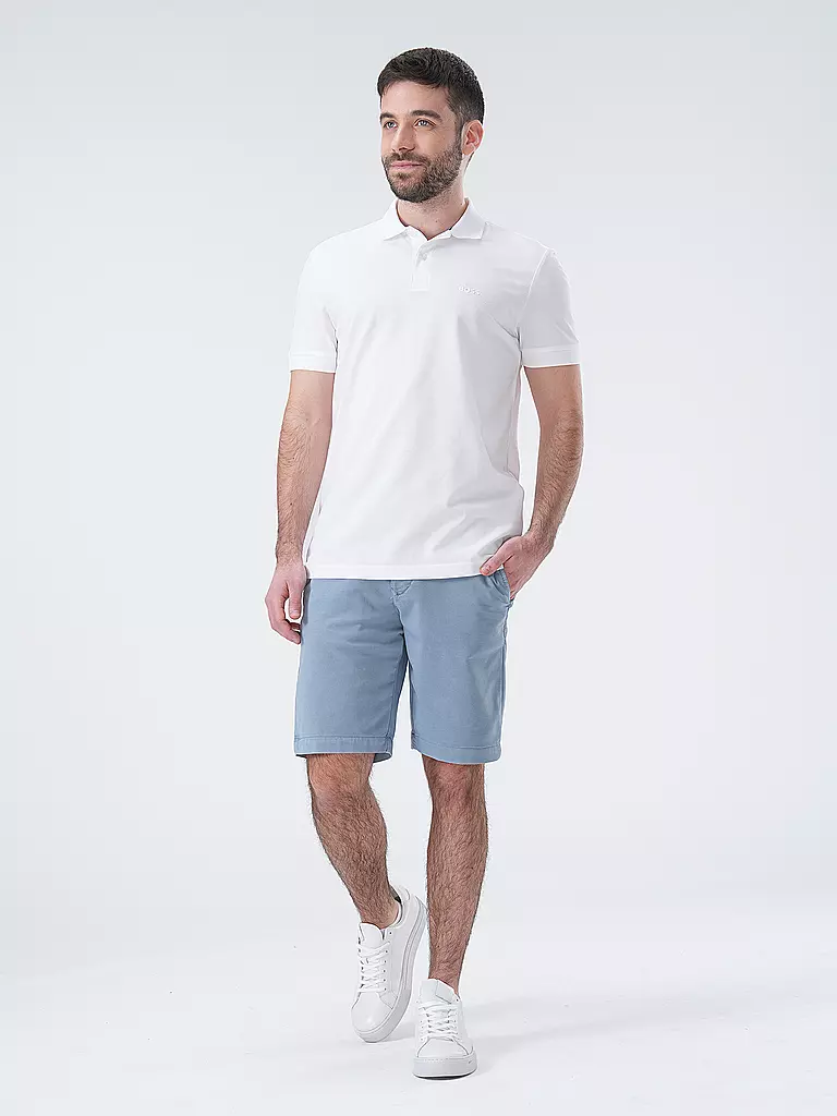BOSS Poloshirt PIO weiss
