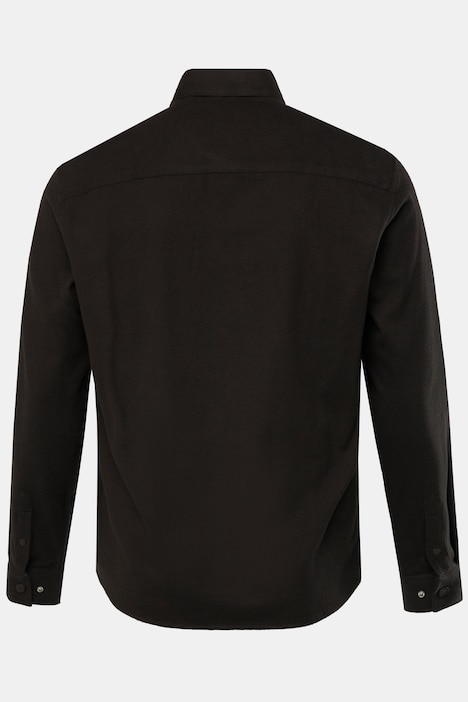 JP 1880 Overshirt, Langarm, Flanell, Kentkragen, bis 7 XL