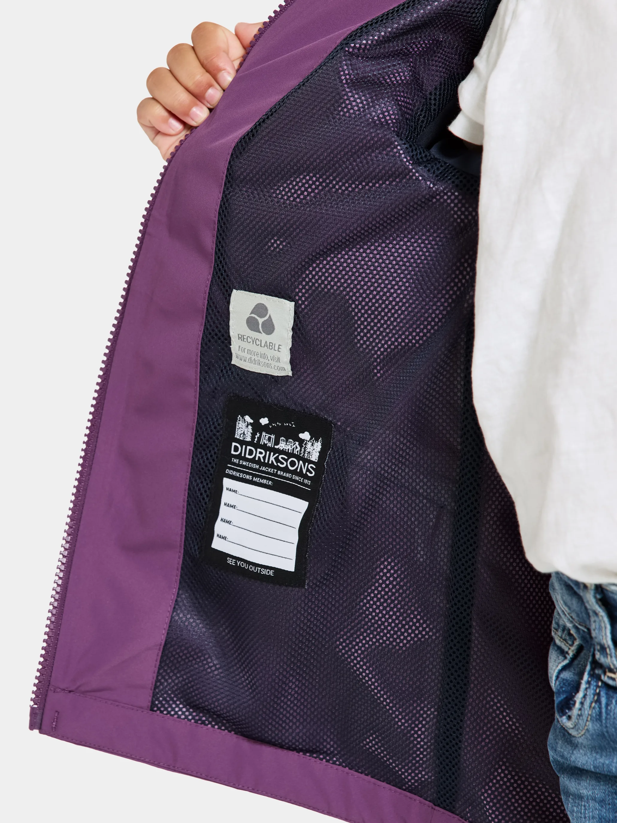 Didriksons Norma Kids Jkt 3 Grape