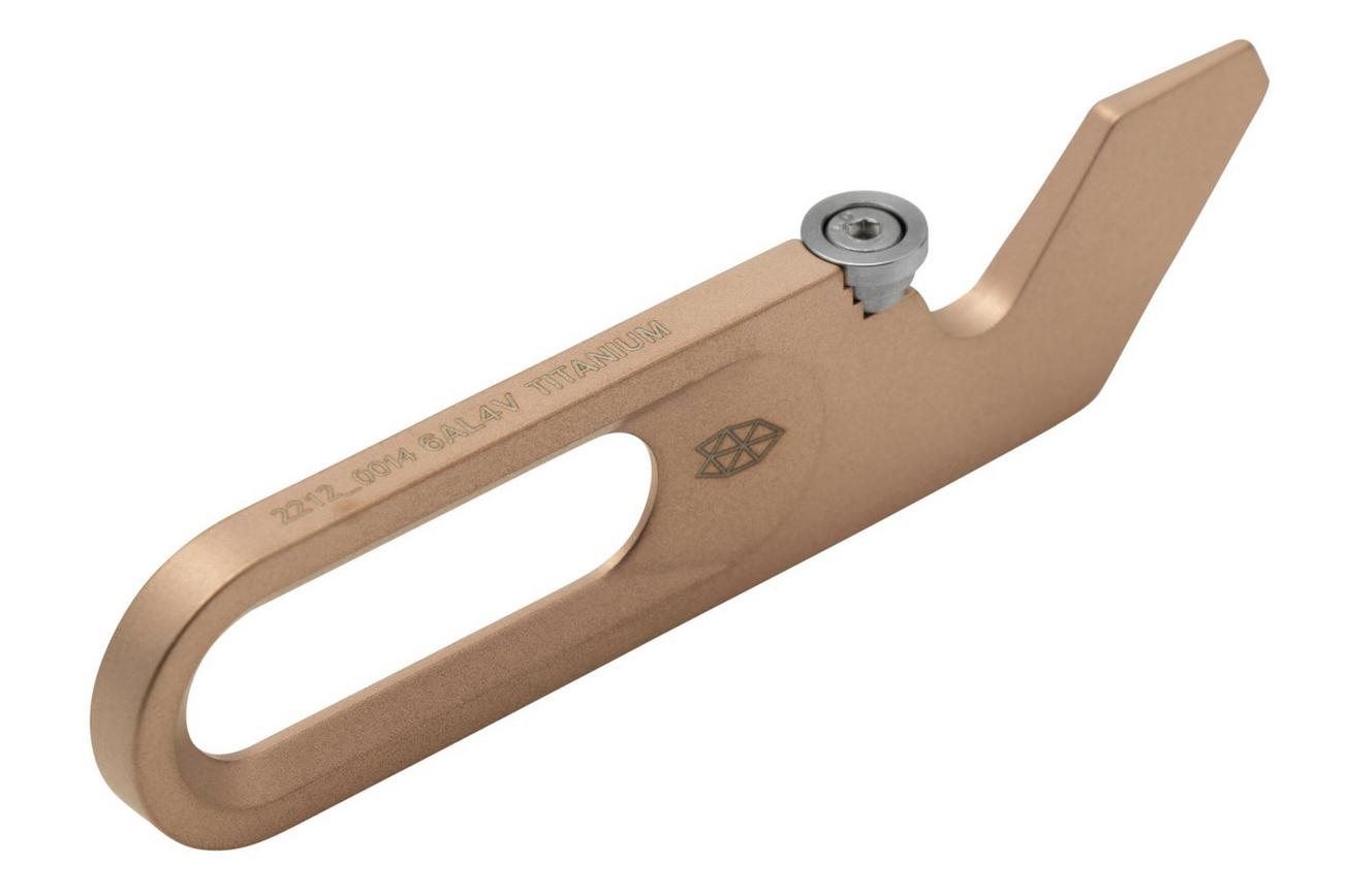 The James Brand The Halifax, Rose Gold N104949-10 sleutelhanger