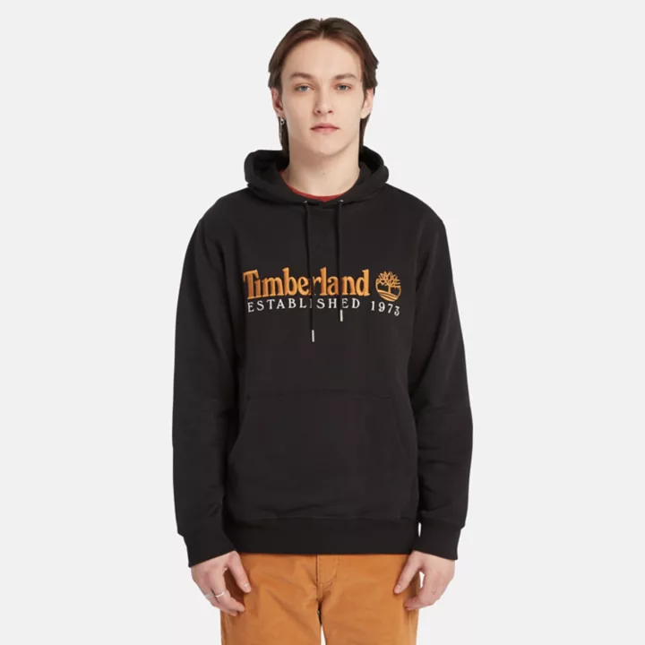 Sweat à capuche 50ème anniversaire pour homme en noir