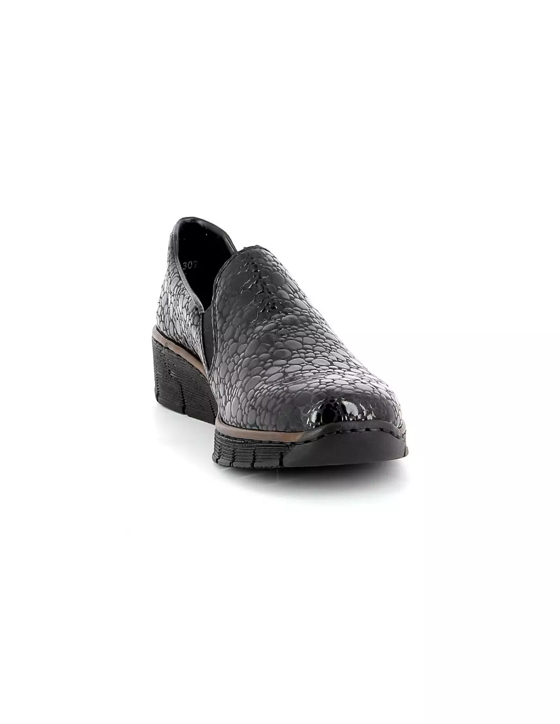RIEKER 53766-45 - Mocassins & bateaux Grisfoncé