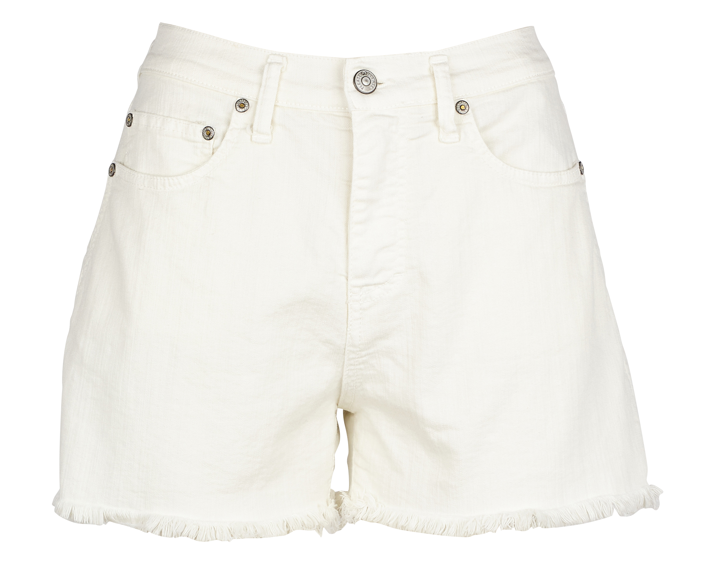 Short en jean| Blanc