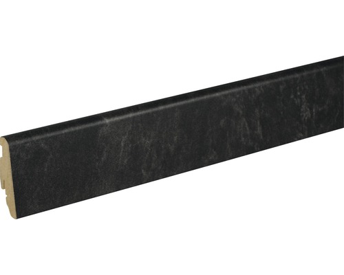 SKANDOR plint Zwart Leisteen FU60L 19 x 58 x 2400 mm