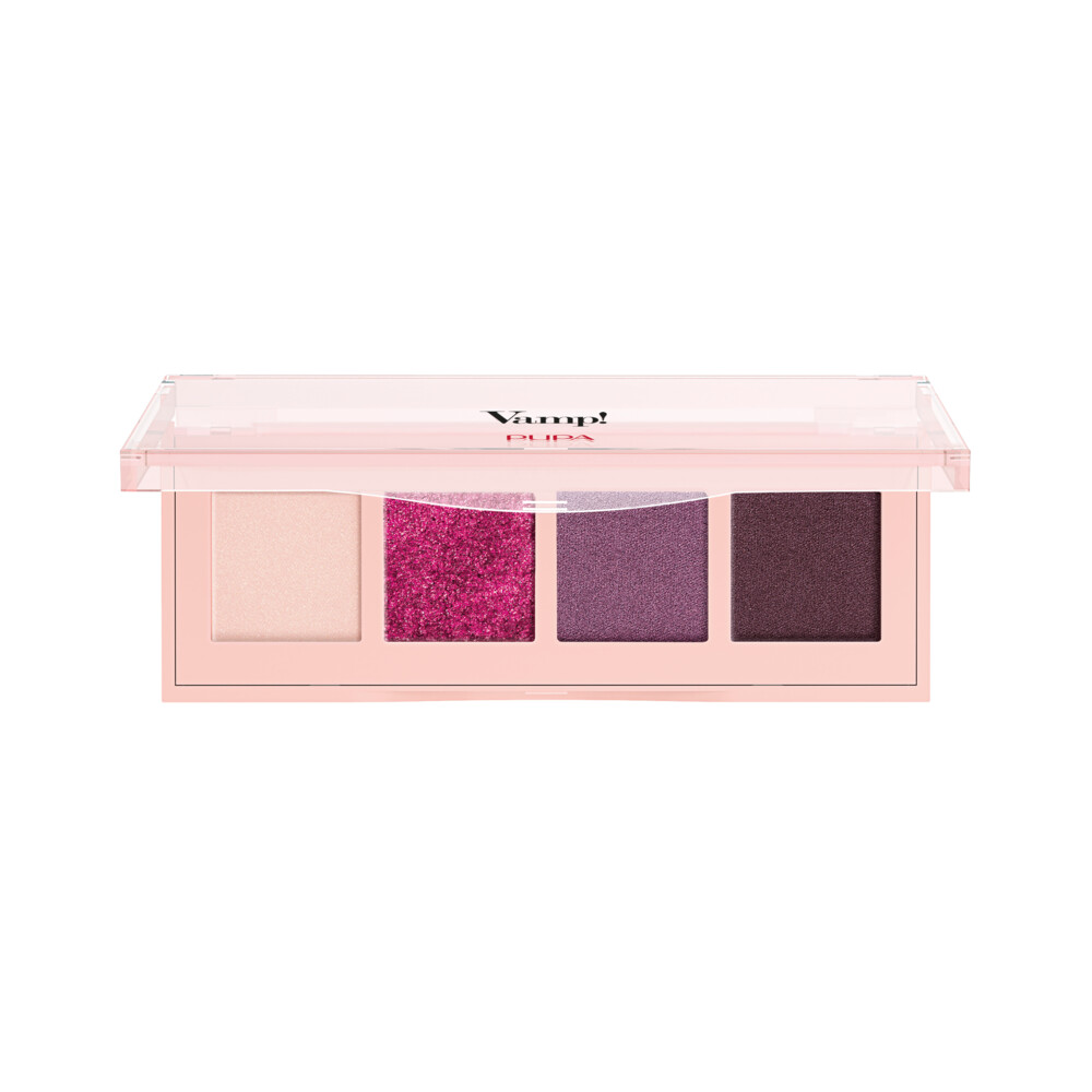 PUPA Milano Vamp! 4 Oogschaduw Palette 004 Vibrant Plum5,2 gr
