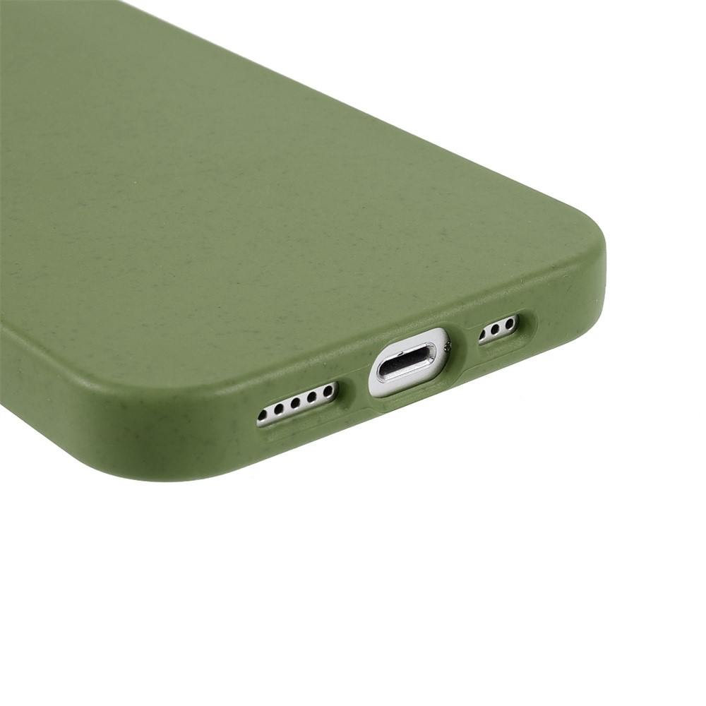 iPhone 14 Bio Gummi Schutzhülle Eco Friendly Nachhaltig Kompostierbar - Olivgrün
