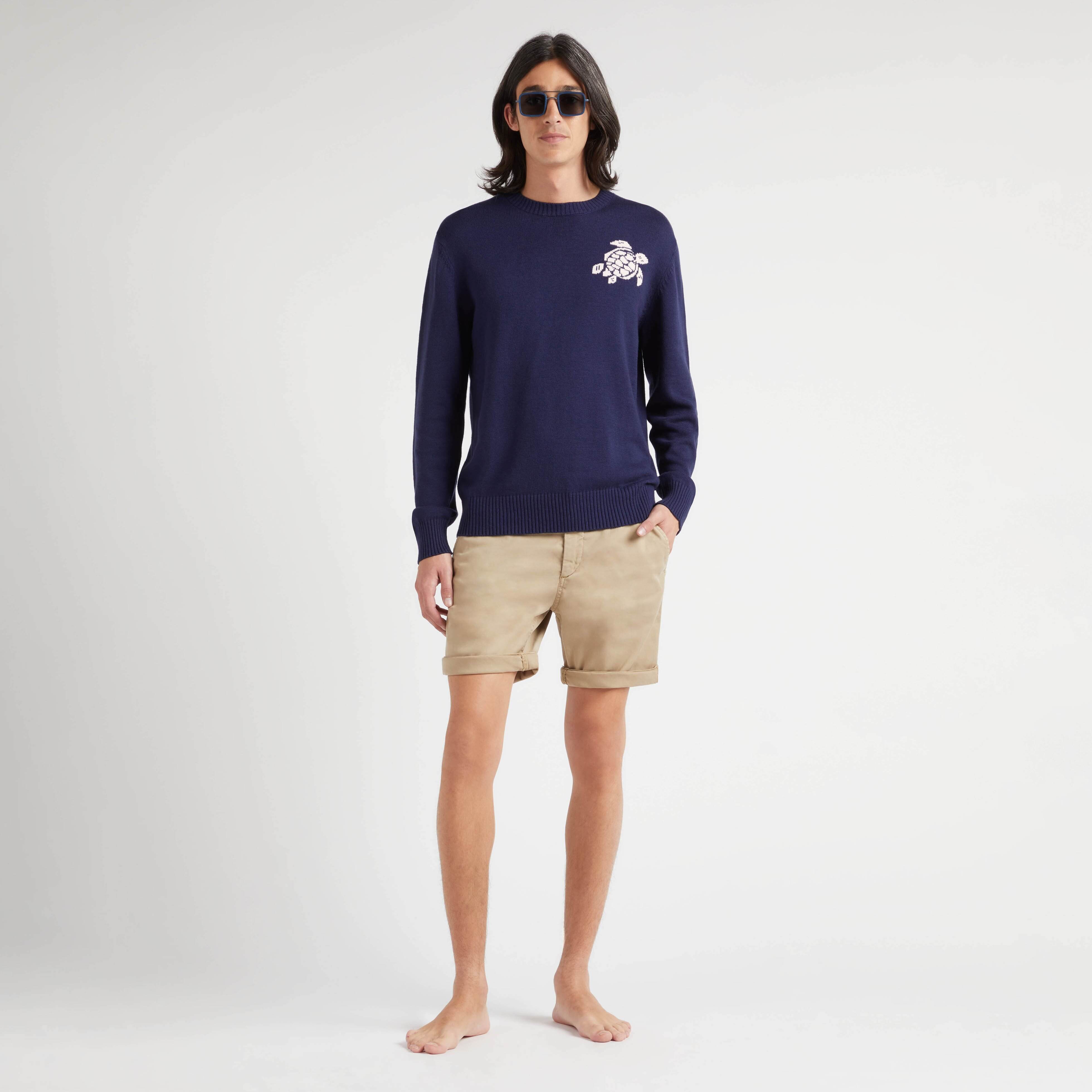 Bermuda Gabardine Homme en Tencel