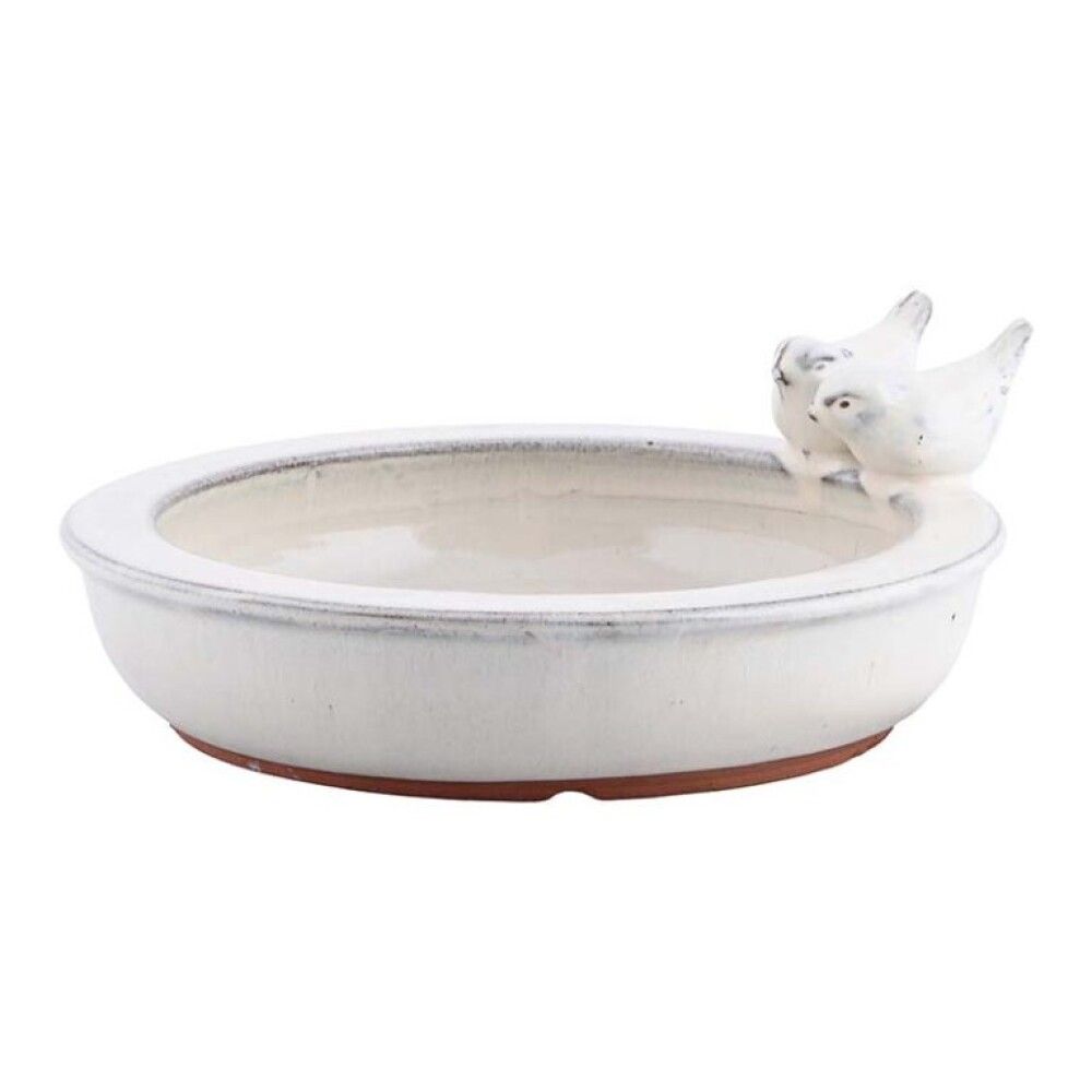 FUGLEBAD ESSCHERT DESIGN KERAMIKK 29,6X30,6X11CM SVART