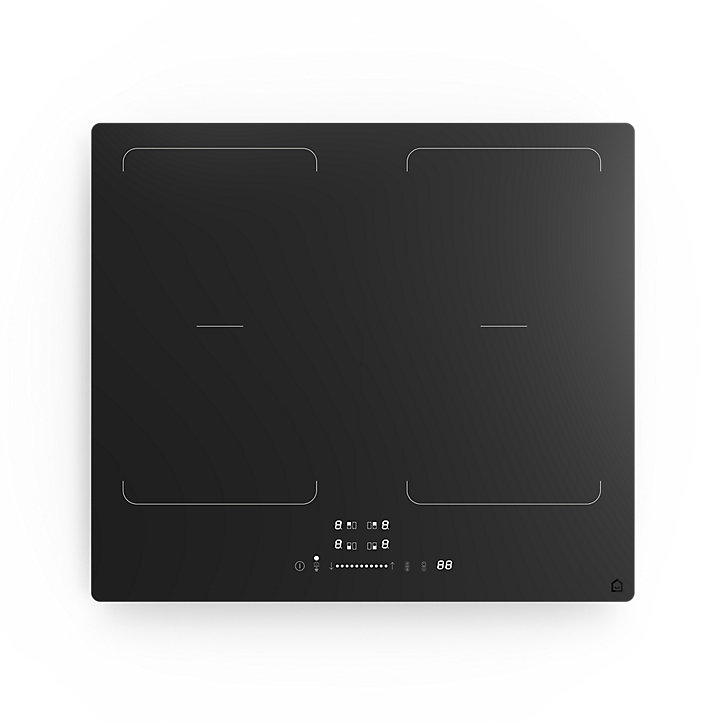 Plaque de cuisson à induction GoodHome GH4ZFXLK60 60 cm, 4 foyers