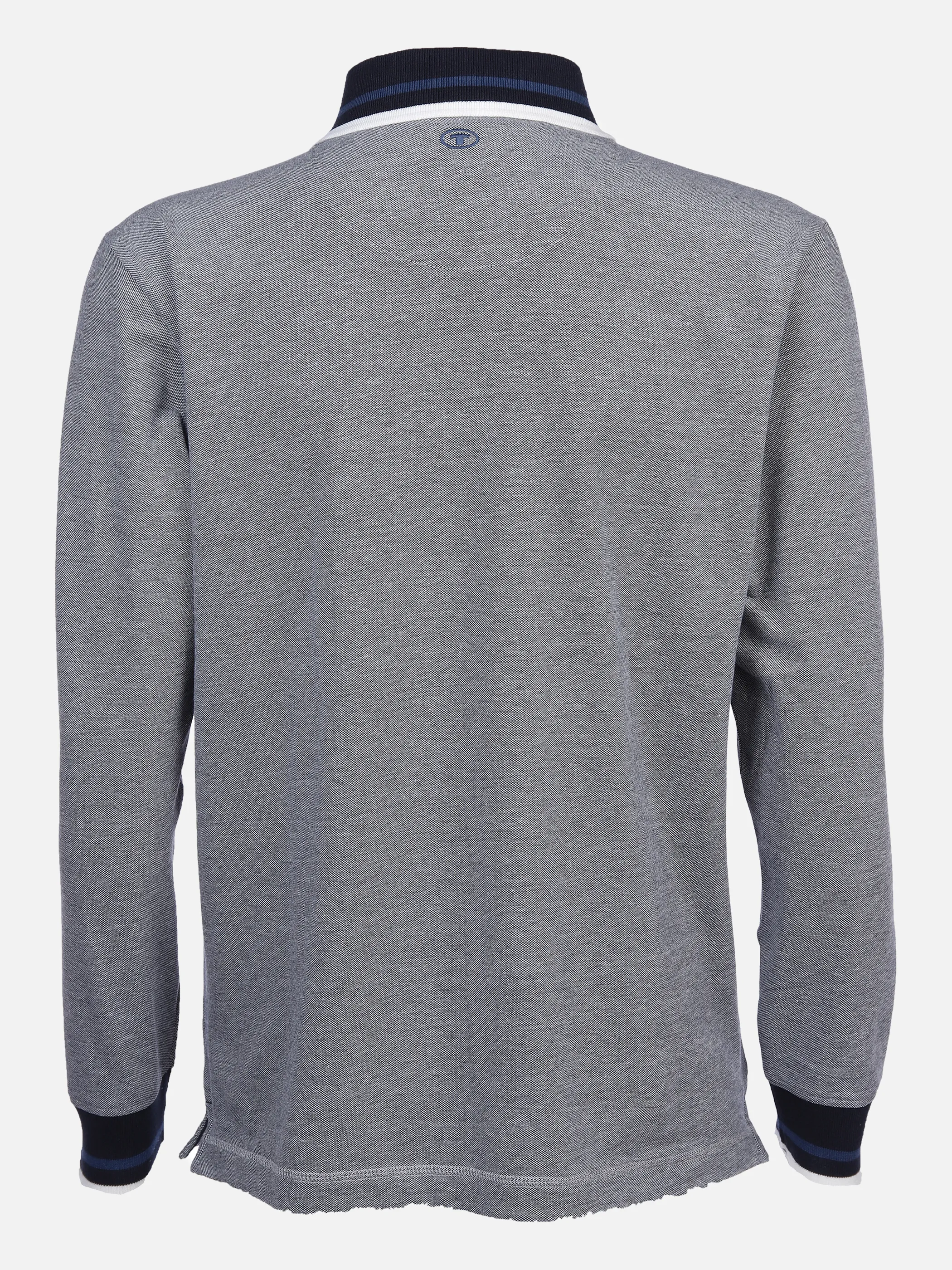 Herren Poloshirt mit Strickbündchen