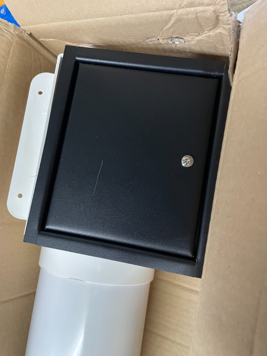 SCHADEMODEL: Etsero Roll-up closetrollen dispenser 13.7x77x13.5cm v. maximaal 6 rollen zwart