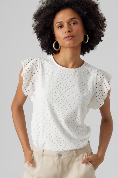 Vero Moda witte dames t-shirt