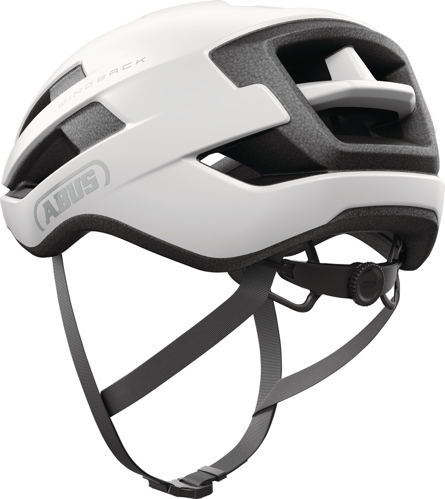 ABUS WingBack cykelhjelm Polar White