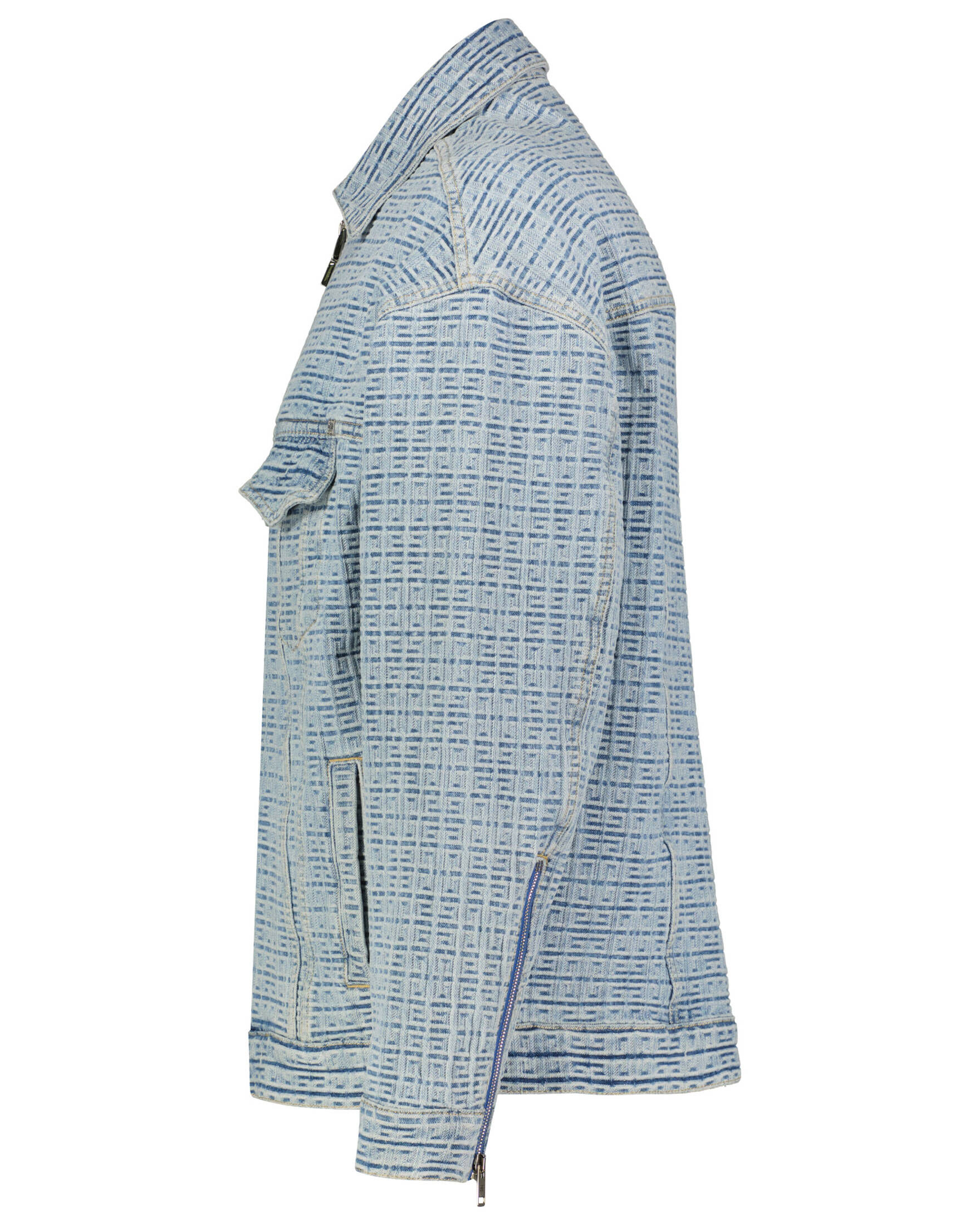 Givenchy| Herren Jeansjacke OVERSIZED 4G RIVET