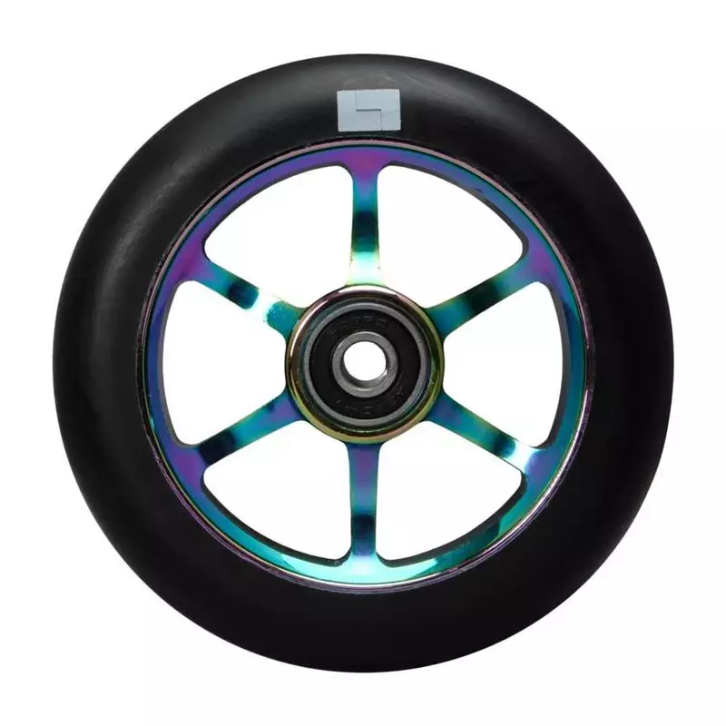 Roue trottinette LOGIC 6 Spoke Neochrome 110mm
