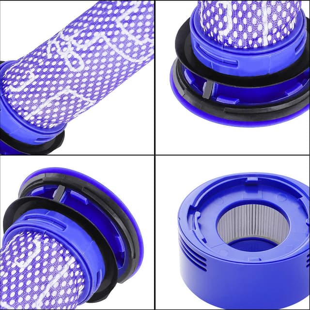 Forfilter og bagfilter til Dyson V8 støvsuger 2 dele