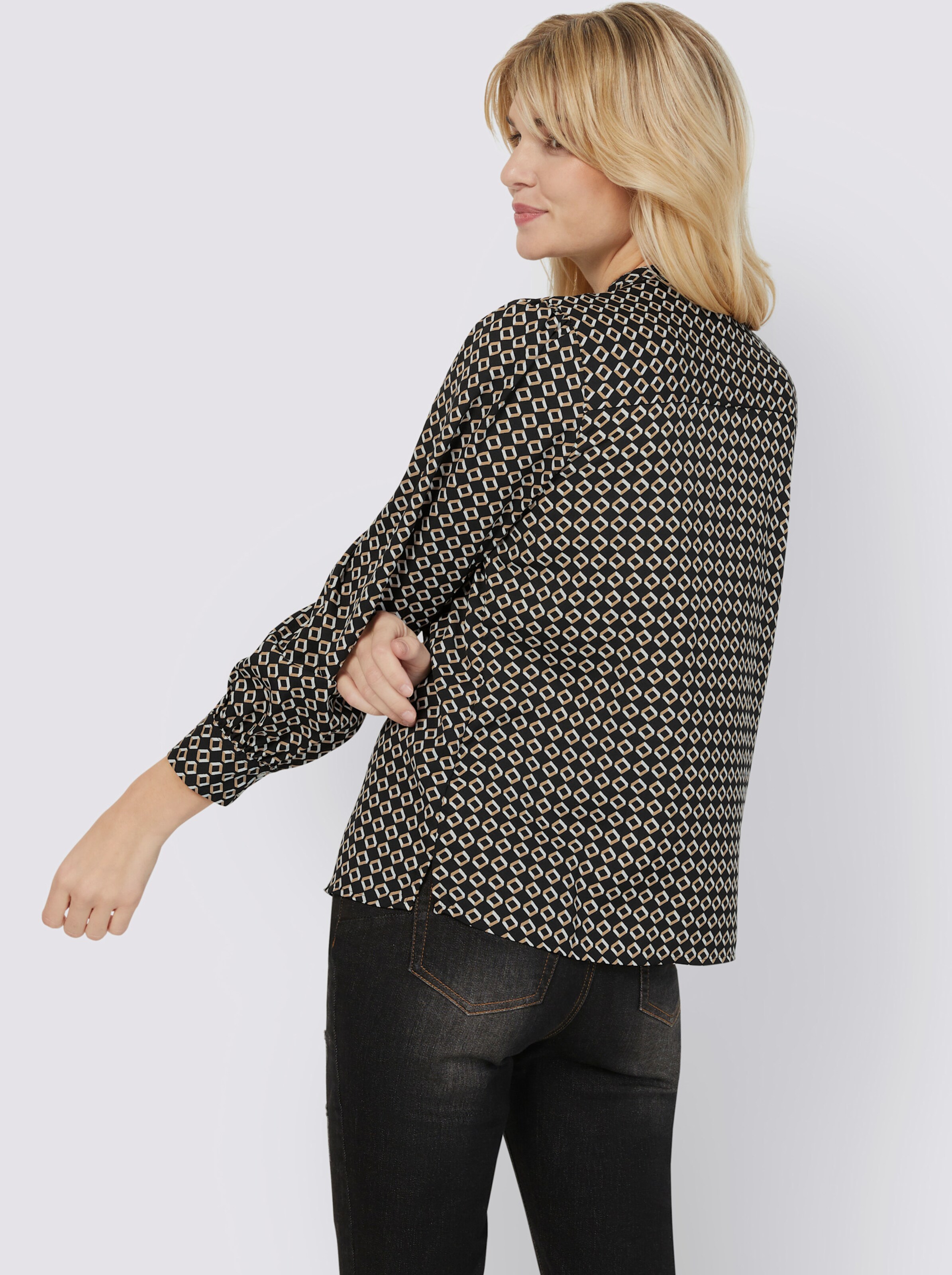 Druckbluse