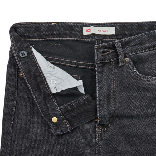 Levi's - LVG 726 HIGH RISE FLARE JEAN - Noir