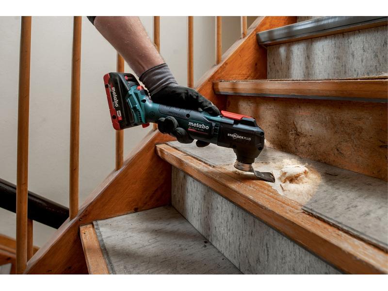 Metabo Akku-Multifunktionswerkzeug MT 18 LTX BL Solo 18-Volt-Akku-Multifunktionsgerät mit metaBOX 145 L