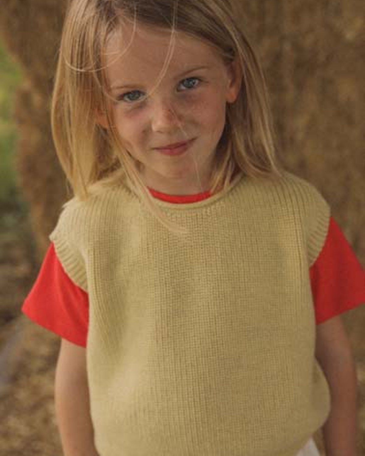 Ullvest Barn – 100% Merino, Ubehandlet Ull | Vest Harvey