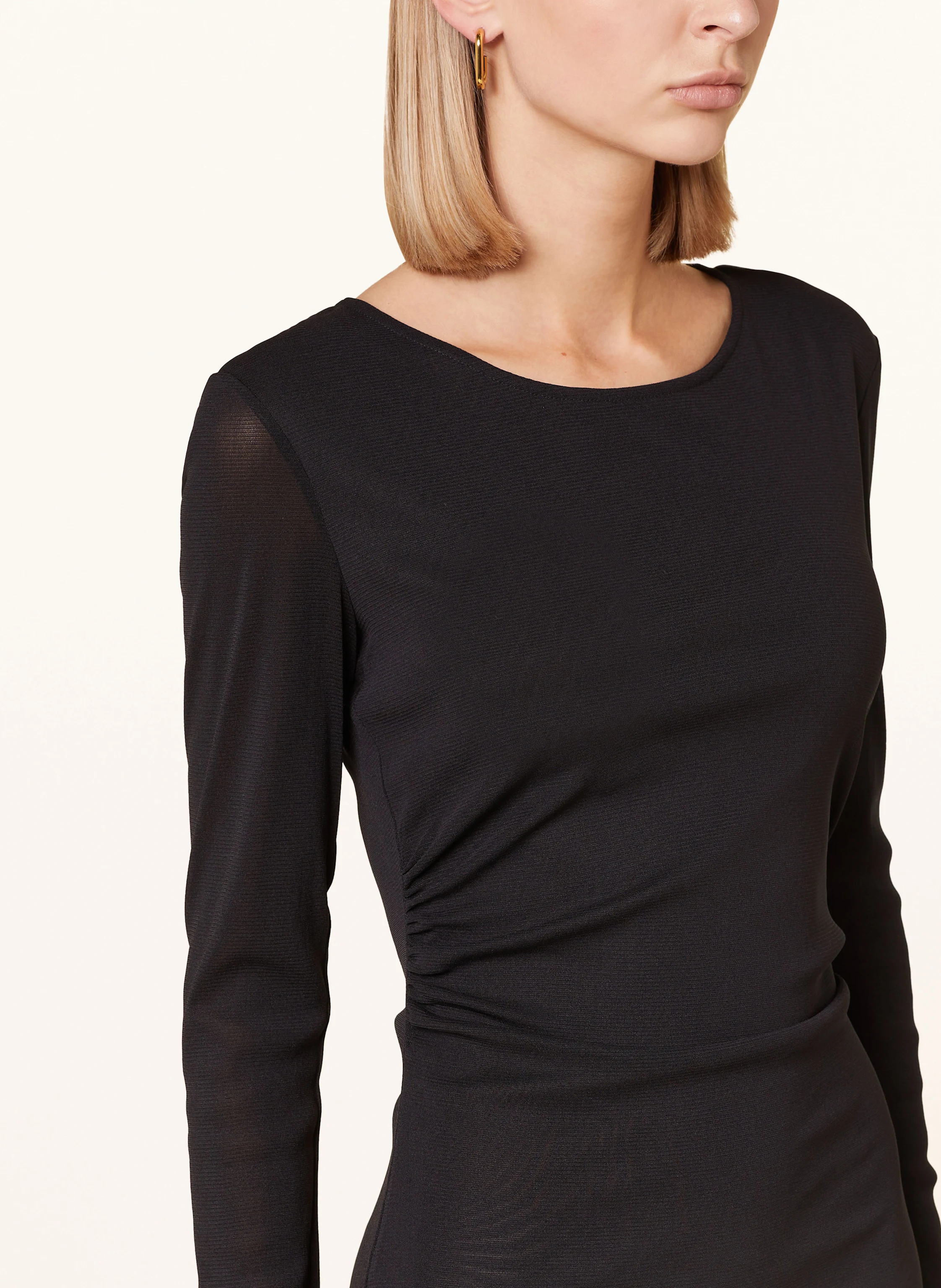 oui Mesh-Kleid