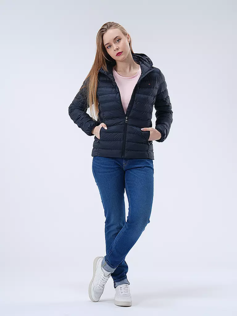 TOMMY HILFIGER Steppjacke dunkelblau
