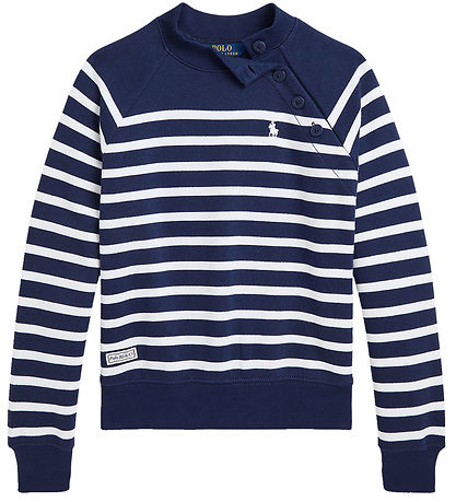 Polo Ralph Lauren Sweatshirt - Navy/Weiß gestreift