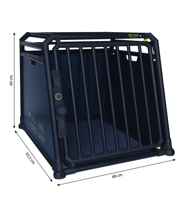 4pets® Hundetransportbox PRO NOIR Line 3