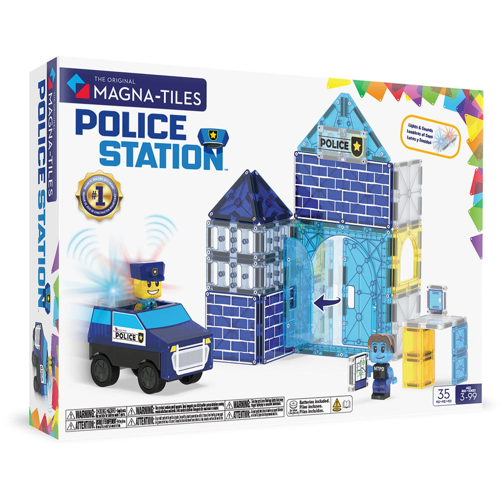 Køb Magna-Tiles® Police Station 35 Pcs
