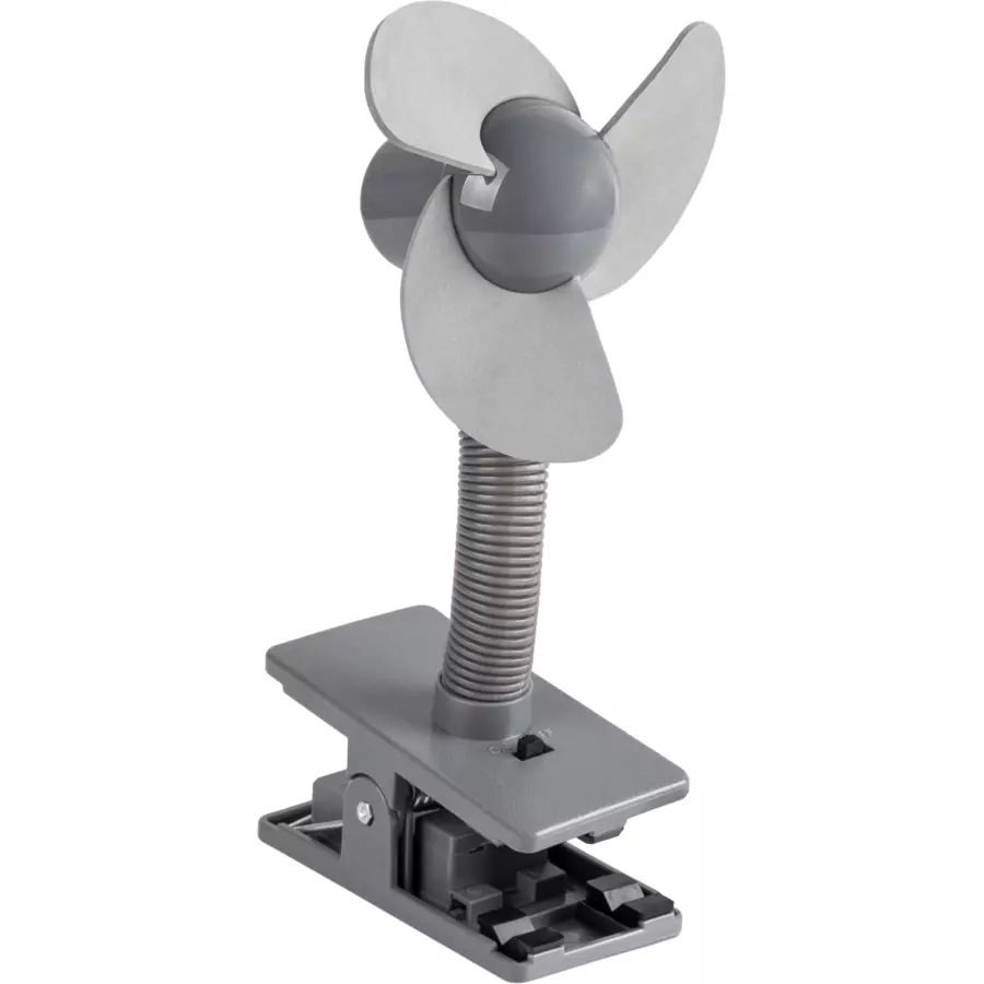 DOOKY Kinderwagen Ventilator Grau
