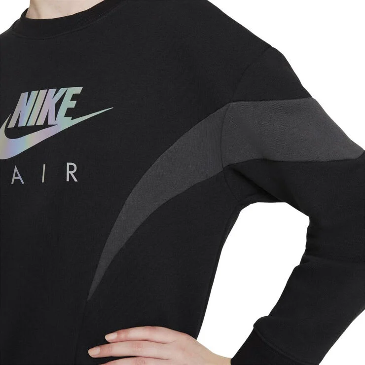 Nike NIKE AIR BIG KIDS' GIRLS' FR Black