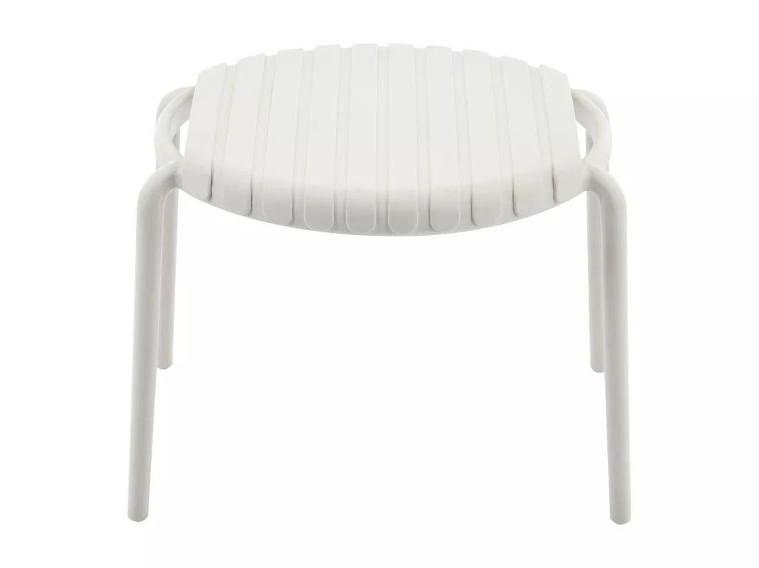 Table basse de jardin empilable en polypropylène - Beige - SESEH de MYLIA