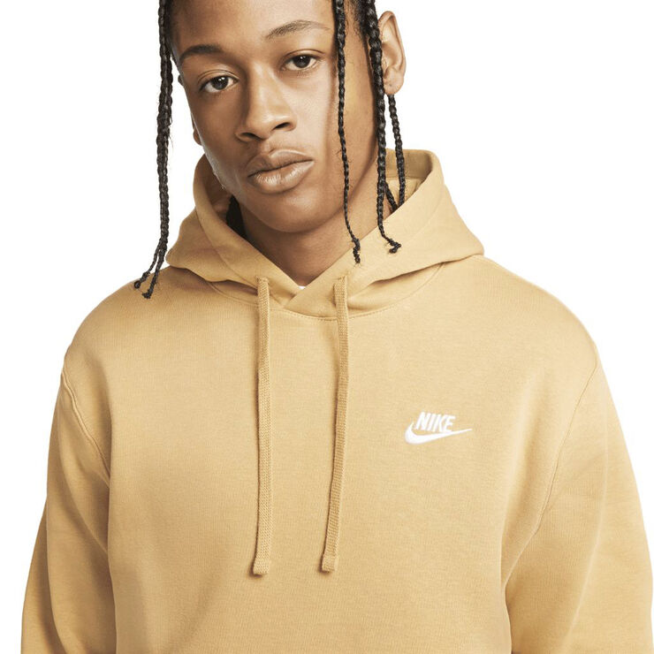 Nike club fleece hoodie Solar flare/solar flare/white